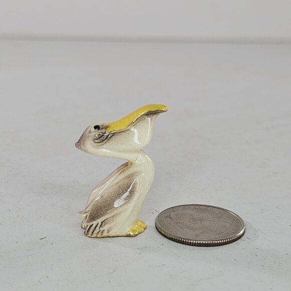 Hagen Renaker Pelican Mama Miniature Figurine *Repaired Neck* - Picture 2 of 10
